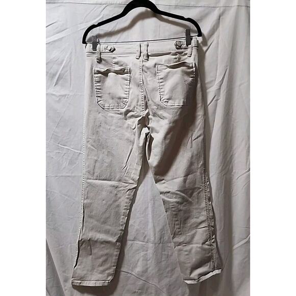 Democracy Women's "Ab" Technology Cream Colored Pants SIZE 10 Great Condition - Picture 4 of 6